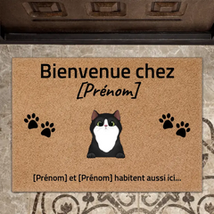 Paillasson personnalisé animaux (Chat & Chien)