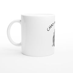 Mug "Chat m'épuise" - Mister Shirt - Print Material