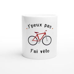 Mug "J'peux pas, j'ai vélo" - Mister Shirt - Print Material